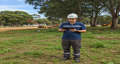 Perfilamento a Laser para Engenharia Civil