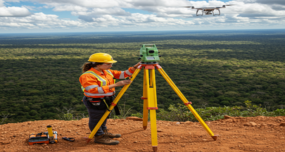 Monitoramento de Barragens com Drone