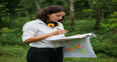 Vantagens do mapeamento topográfico em comparação com métodos tradicionais